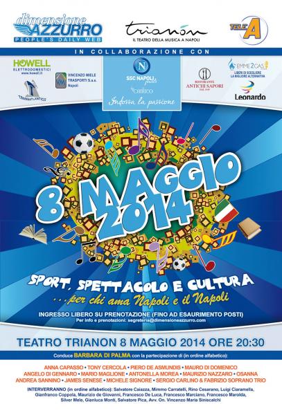 8 MAGGIO 2014 (per chi ama Napoli e il Napoli)