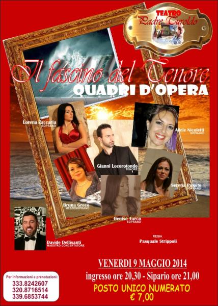 Il Fascino del Tenore. Quadri d'Opera