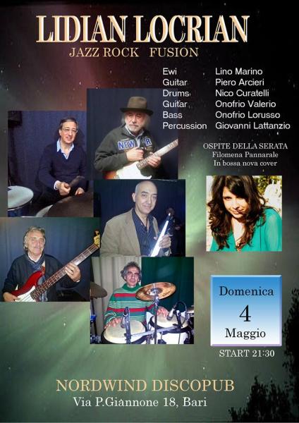 Lidian Locrian (Jazz Rock Fusion) in concerto