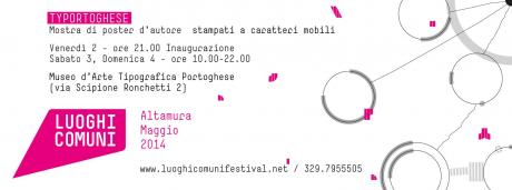 Typortoghese - Luoghi Comuni Festival