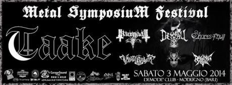 Sabato 3 Maggio – METAL SYMPOSIUM FESTIVAL – Demodè  Club