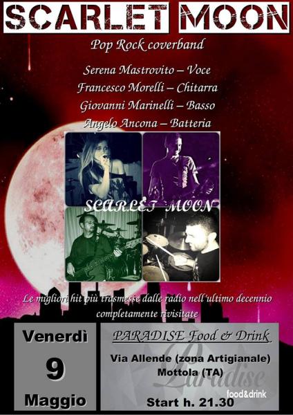 Scarlet Moon live