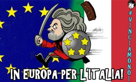 Beppe Grillo unica  tappa in Puglia