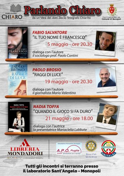 PARLANDO CHIARO: Presentazione del libro "Raggi di luce" di Paolo Brosio