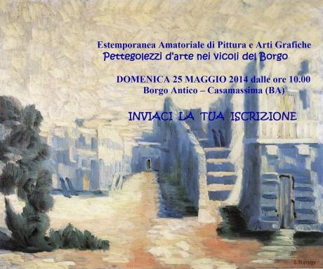 Pettegolezzi d'Arte nei Vicoli del Borgo - Estemporanea Amatoriale