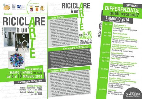 Riciclare e un’Arte: mostra scenografica