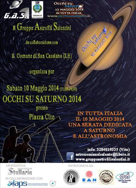 Occhi su Saturno