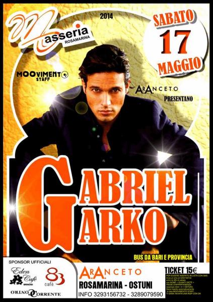 Gabriel Garko alla Masseria Aranceto