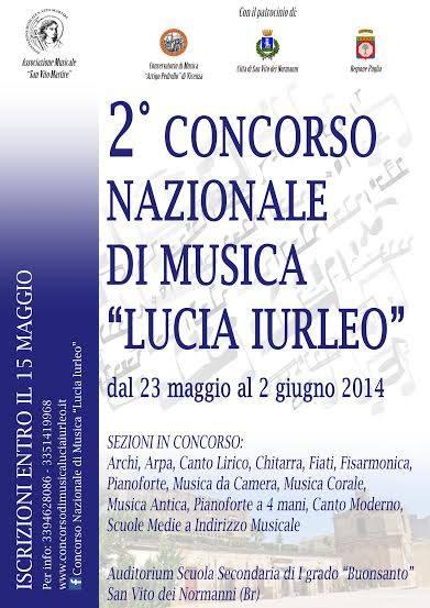 2° Concorso Nazionale di Musica "Lucia Iurleo"