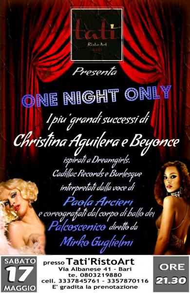 Only One Night : il Musical