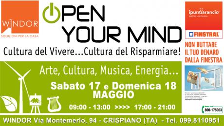 Le3corde all'OPEN YOUR MIND - cultura del vivere, cultura del risparmiare!