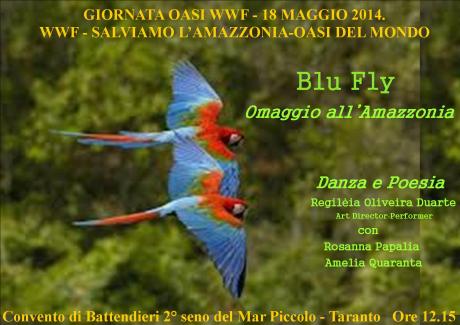 Blu Fly-Omaggio all'Amazzonia