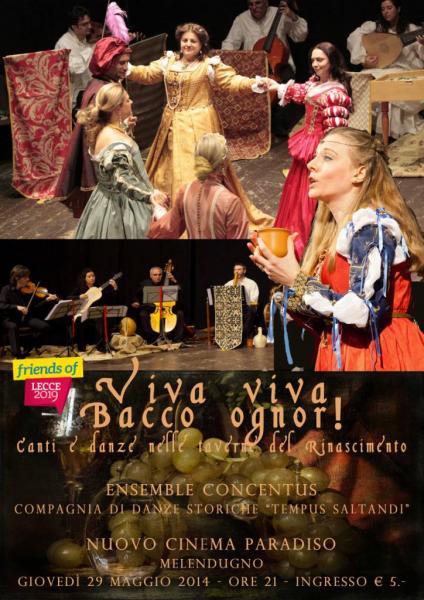 Viva viva Bacco ognor!