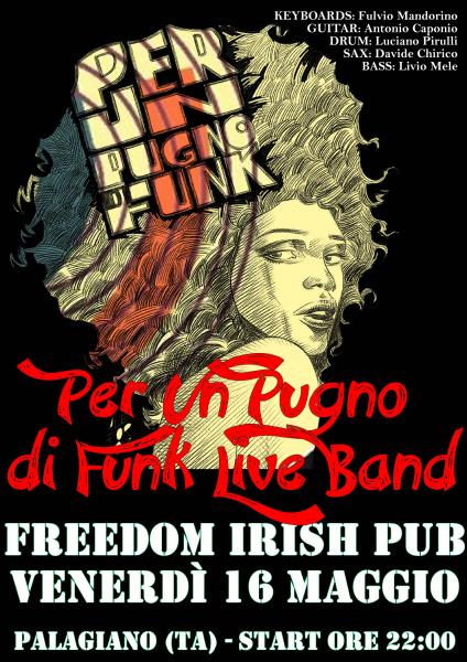 Per un Pugno di Funk Live Band in concerto