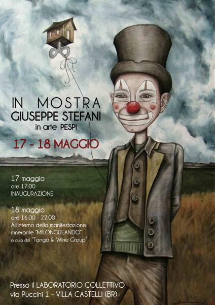 IN MOSTRA Giuseppe Stefani, in arte PESPI