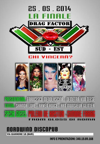 DRAG FACTOR SUD EST la finale