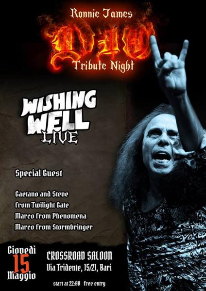 Wishing Well -Black Sabbath tribute band- Concerto tributo a Ronnie James Dio