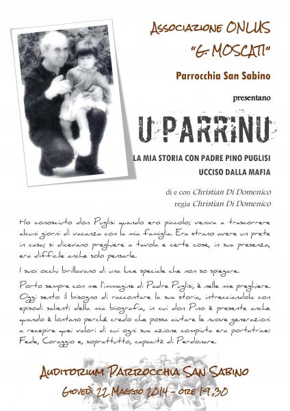 "U parrinu". La mia storia con don Pino Puglisi ucciso dalla mafia