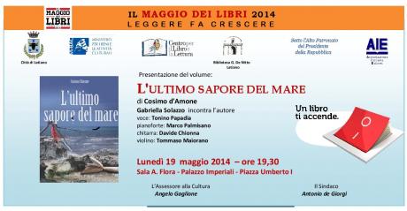 Presentazione del libro "L'ultimo sapore del mare" - Il Maggio dei libri