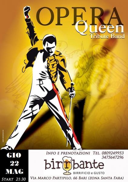 a Night With Queen - Opera Queen Tribute Band per L'ultimo live Della Stagione Invernale