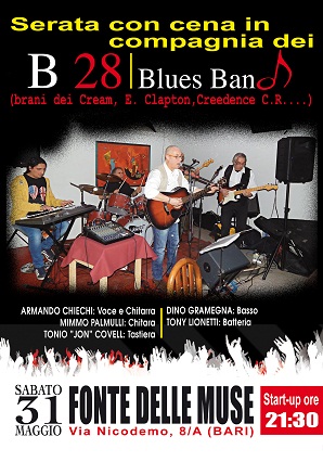 Eccezione concerto live con i "B-28" di Musica Bllues e R.&B