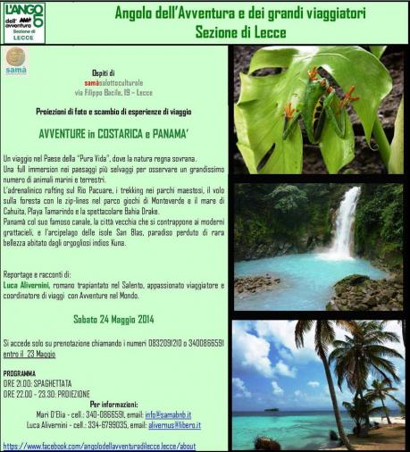 'Avventure in Costa Rica e Panamà'
