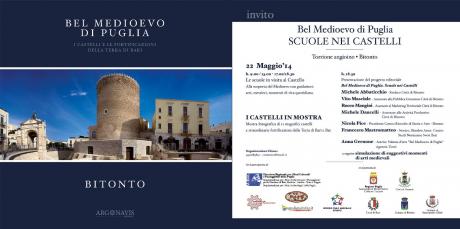 Bel Medioevo di Puglia. Scuole nei Castelli. Itinerario didattico culturale nei castelli della Terra di Bari