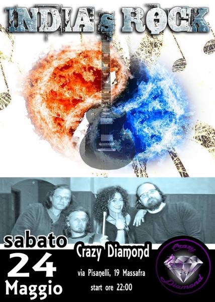 INDIA'S ROCK live al CRAZY DIAMOND