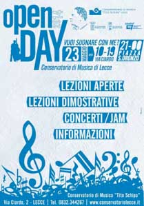 Open Day – il Tito Schipa apre le porte al pubblico il 23 Maggio