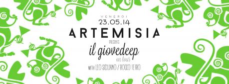 Ven 21 Maggio | "il gioveDEEP" in tour  ARTEMISIA