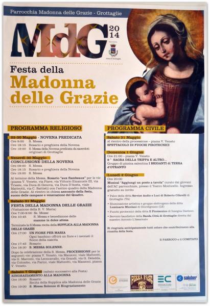 Festeggiamenti in onore della MADONNA delle GRAZIE