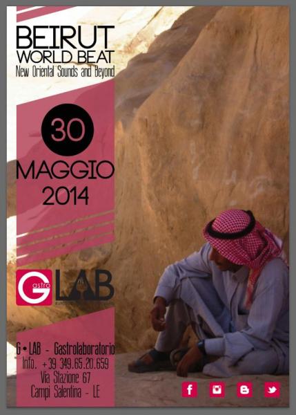 BEIRUT WORLD BEAT meets G LAB e L' APERICENA MEDIORIENTALE