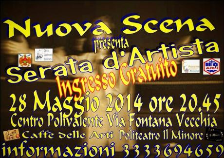 Serata d'artista: protagonista a Catanzaro sull’arte e sull’impegno