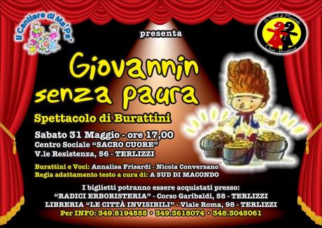 Spettacolo Burattini: Giovanni senza Paura