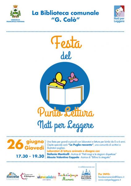 Nati per Leggere, la Festa del Punto Lettura