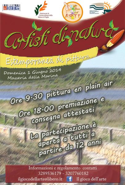 *EVENTO RINVIATO* Artisti di natura - Estemporanea di pittura