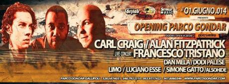 Carl Craig, Alan Fitzpatrick, Francesco Tristano per il secondo giorno di inaugurazione del Parco Gondar