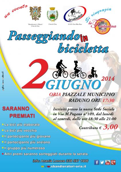 Passeggiando in bicicletta