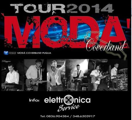 Modà Coverband Tour 2014 live concert