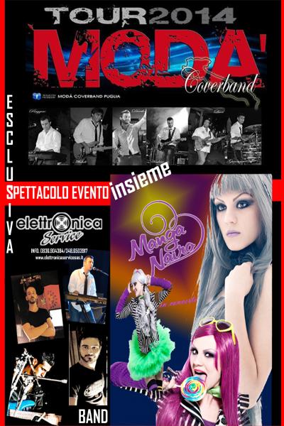 Modà Cover Band & Manga Nairo live concert