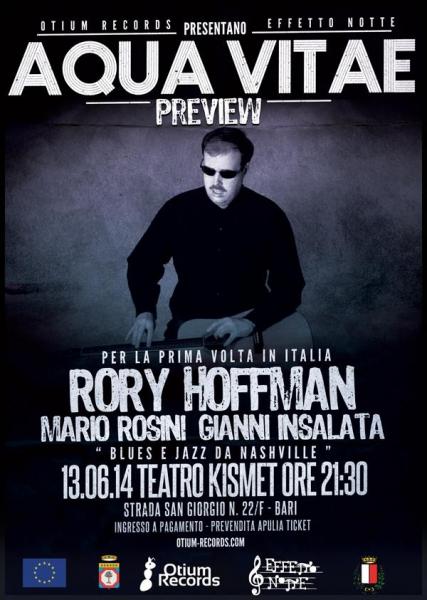 Rory Hoffman Trio in concerto con Mario Rosini e Gianni Insalata