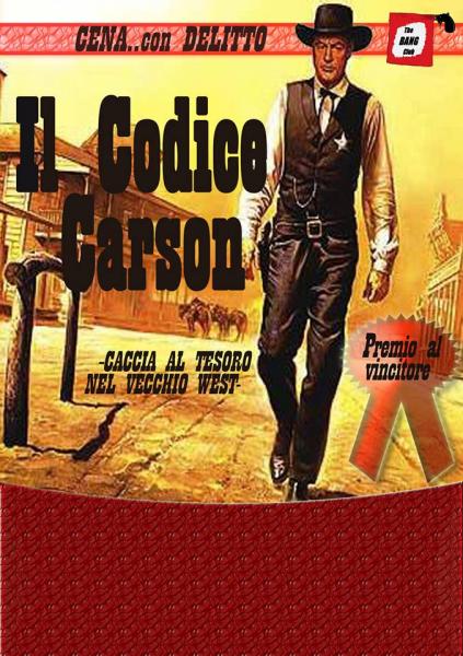 Cena con DELITTO  "Il Codice Carson'"