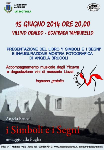 I Simboli e i Segni, Presentazione Libro e Mostra Fotografica di Angela Brucoli