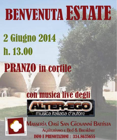 Benvenuta Estate - live Alter-Ego