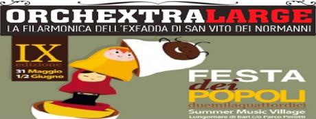 OrchExtra Large in Concerto alla Festa dei Popoli-Bari