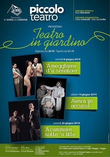 Commedia teatrale "A Megghijere du Senatore"
