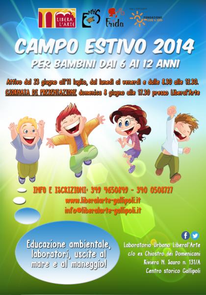 Campo Estivo per bambini a Gallipoli