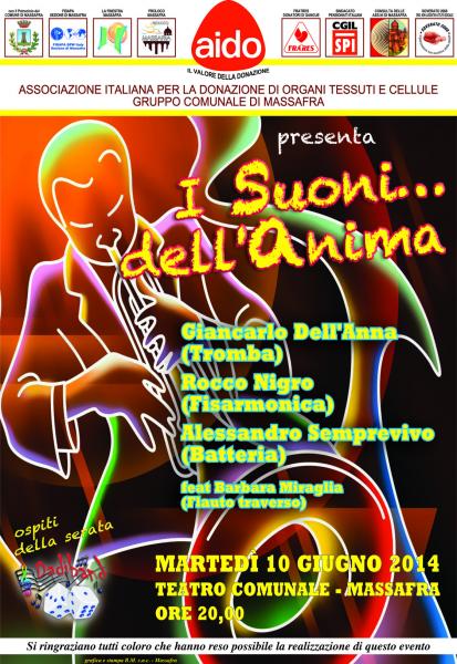 "I SUONI...DELL'ANIMA" - Giornata Nazionale della Donazione degli organi, tessuti e cellule -