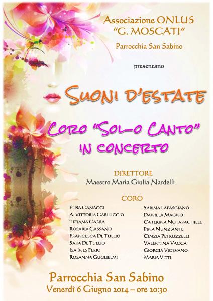 Concerto Coro "Sol-o Canto"