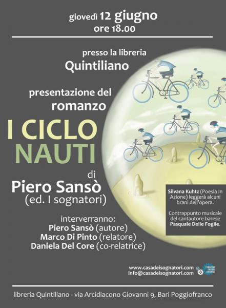 Presentazione del romanzo "I ciclonauti"